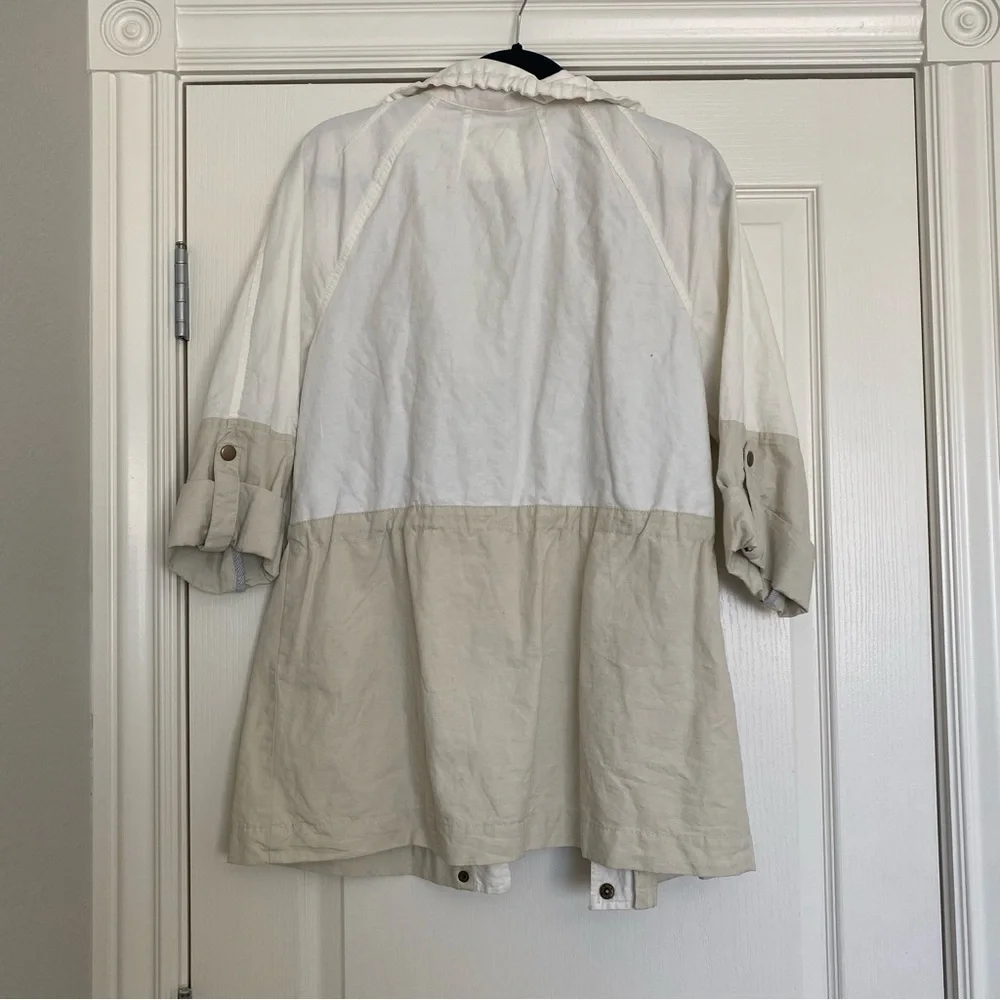 Colorblock Utility Trench Jacket - Picture 2 of 4